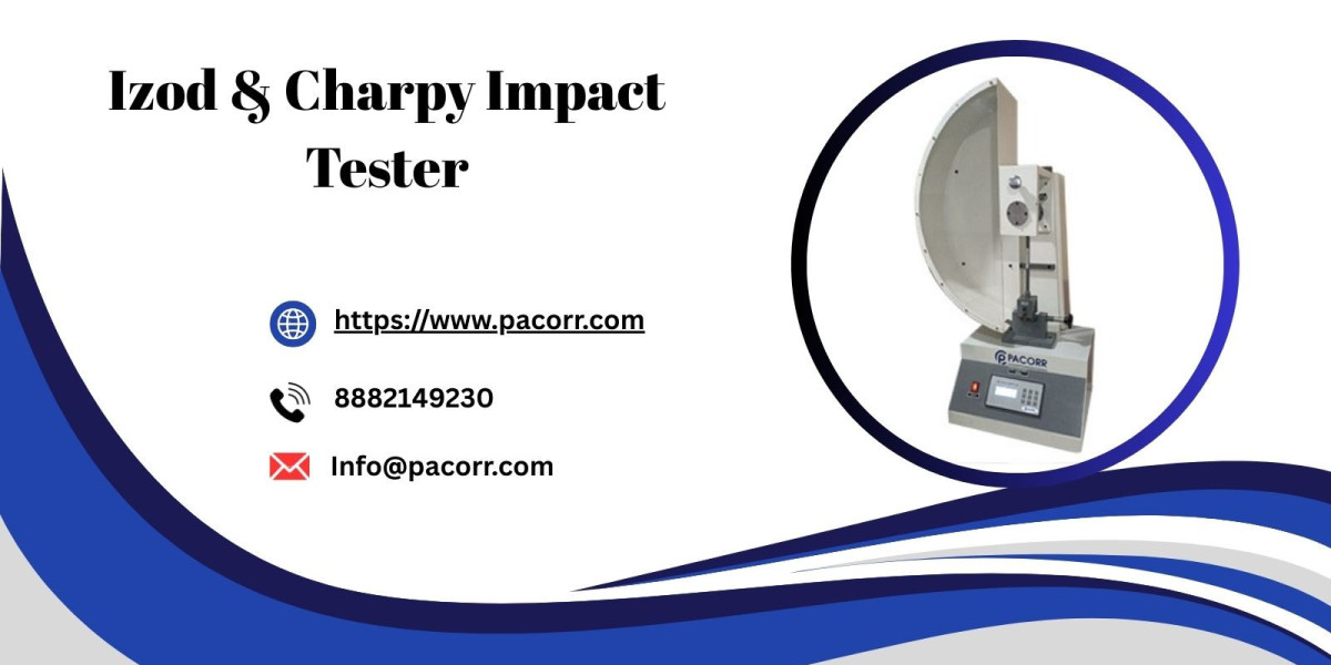 Optimize Material Durability with Pacorr’s Izod & Charpy Impact Testers